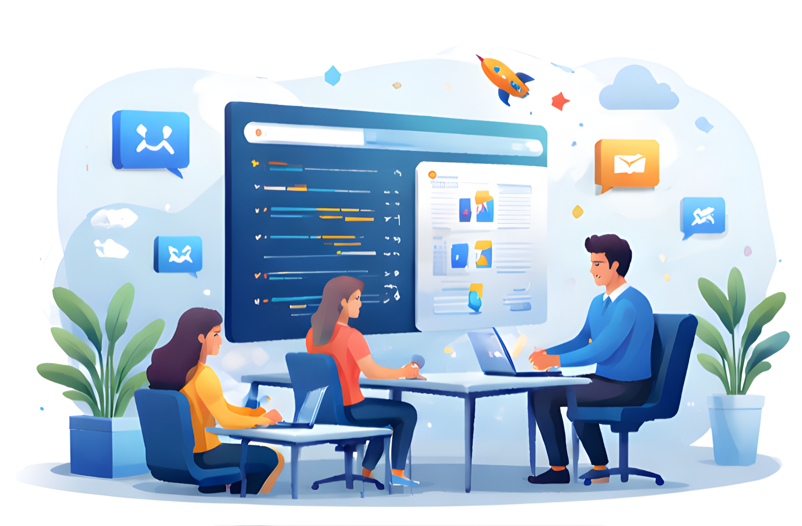 Career Growth Illustration